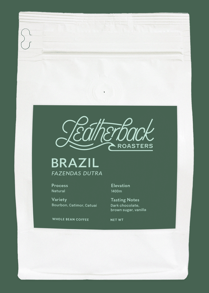 Brazil single origin coffee, Fazendas Dutra