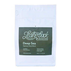 Deep Sea Espresso Blend | 12 oz. Retail Bag | Roasted in Longwood, Florida by Leatherback Roasters