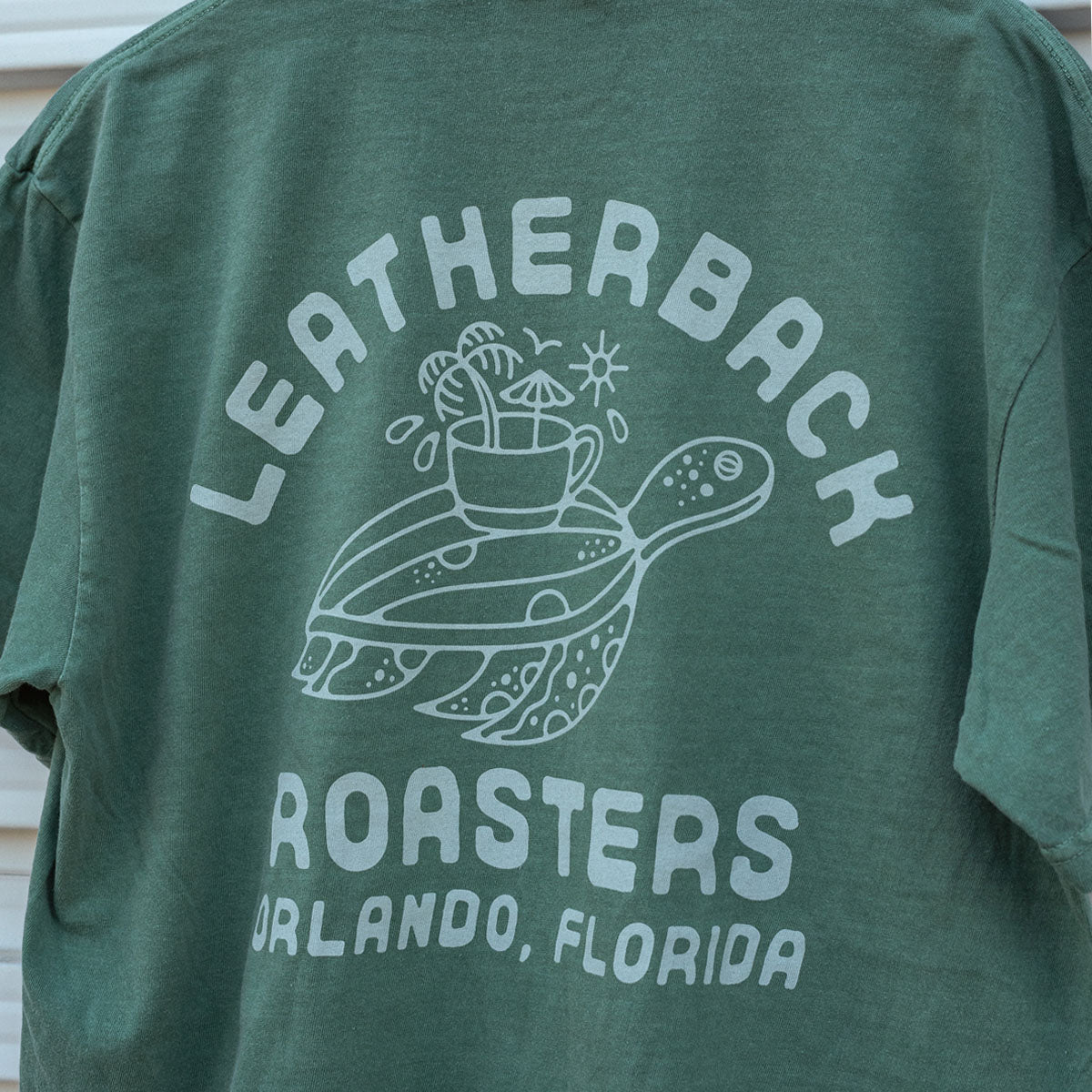 Leatherback Roasters | Unisex T-Shirt | Turtle Logo Shirt | Orlando, Florida Coffee Merch