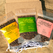 Coffee Sample Gift Box | Coffee Sample Pack | Single-Origin Coffee | Whole Bean Coffee | Leatherback Roasters | Orlando, Florida | Specialty Coffee