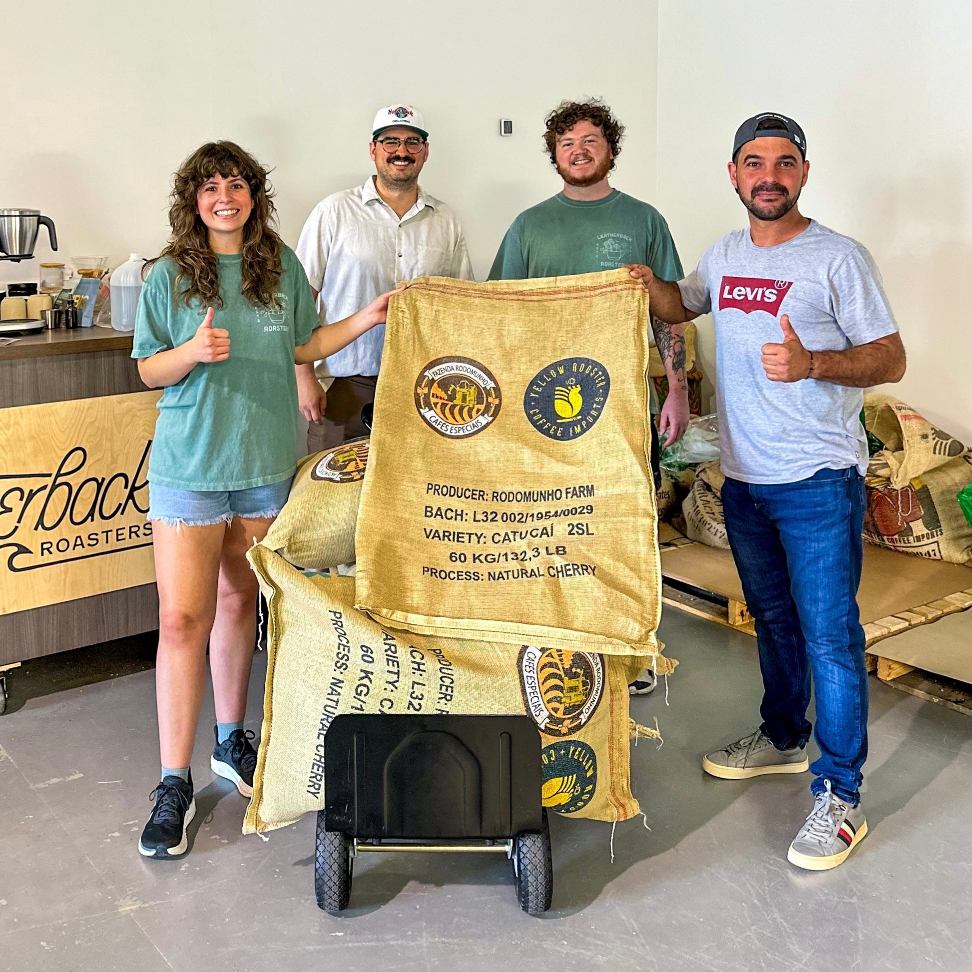 Thiago Corsi | Coffee Producer | Rodomunho Farm | Minas Gerais, Brazil | Roastery Visit in Orlando, Florida