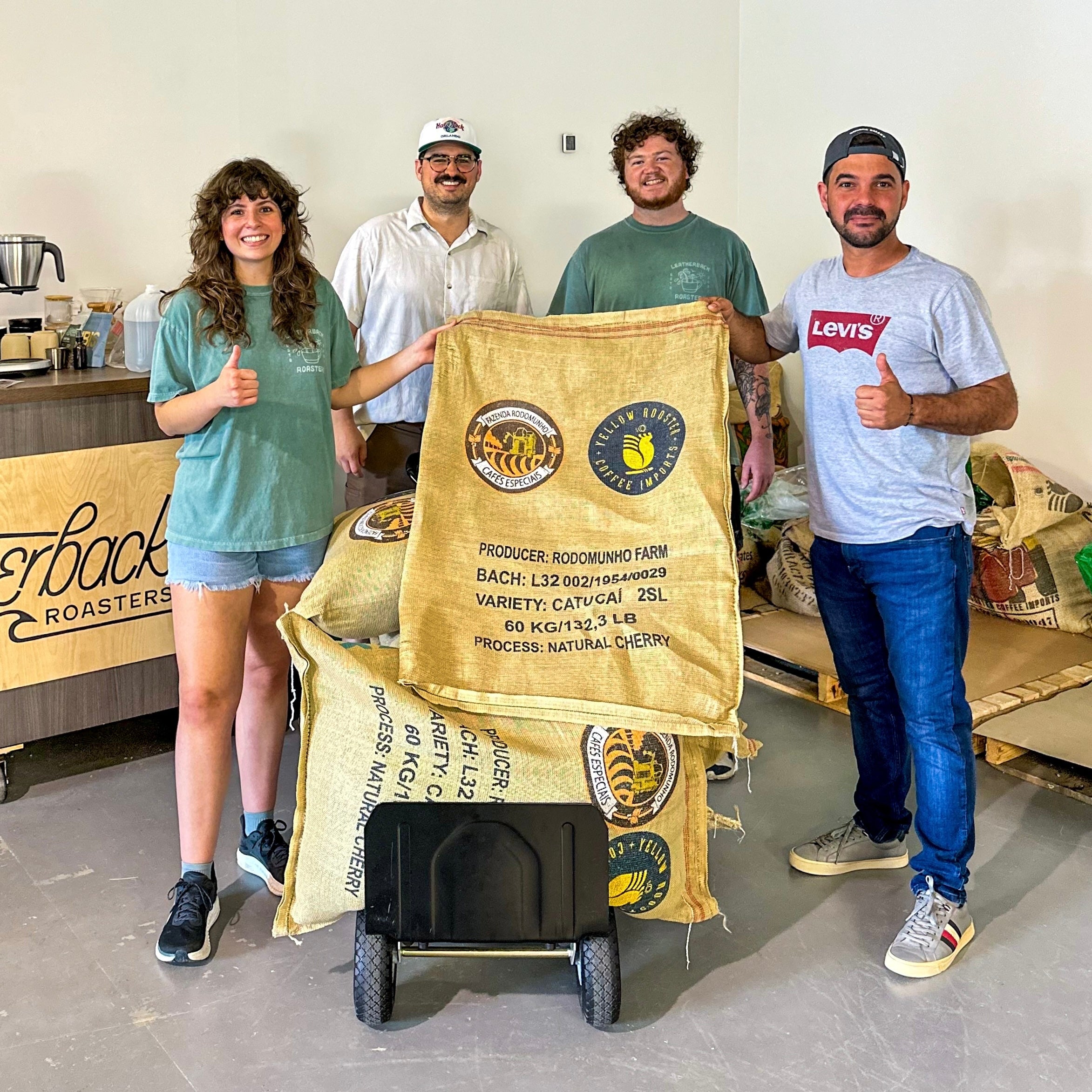 Thiago Corsi | Coffee Producer | Rodomunho Farm | Minas Gerais, Brazil | Roastery Visit in Orlando, Florida