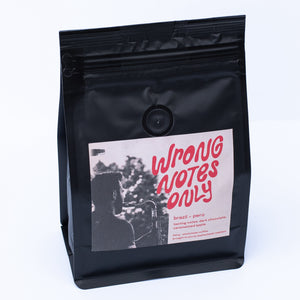 Wrong Notes Only Blend - a jazzy collaboration between Ryan Devlin and Leatherback Roasters